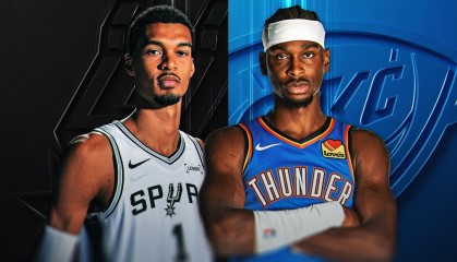 电子竞技互动-文班亚马创历史第2神迹，马刺完败雷霆！亚历山大34+4帽刷爆纪录